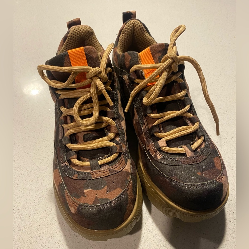 Steve Madden Camo Printed Platform Sneakers
